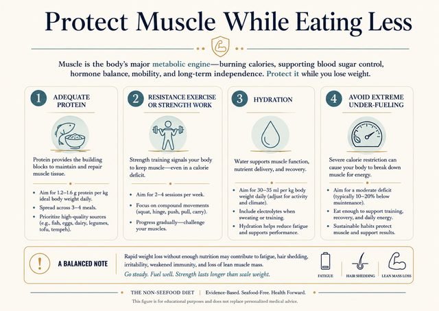 Protect Muscle While Eating Less guide
